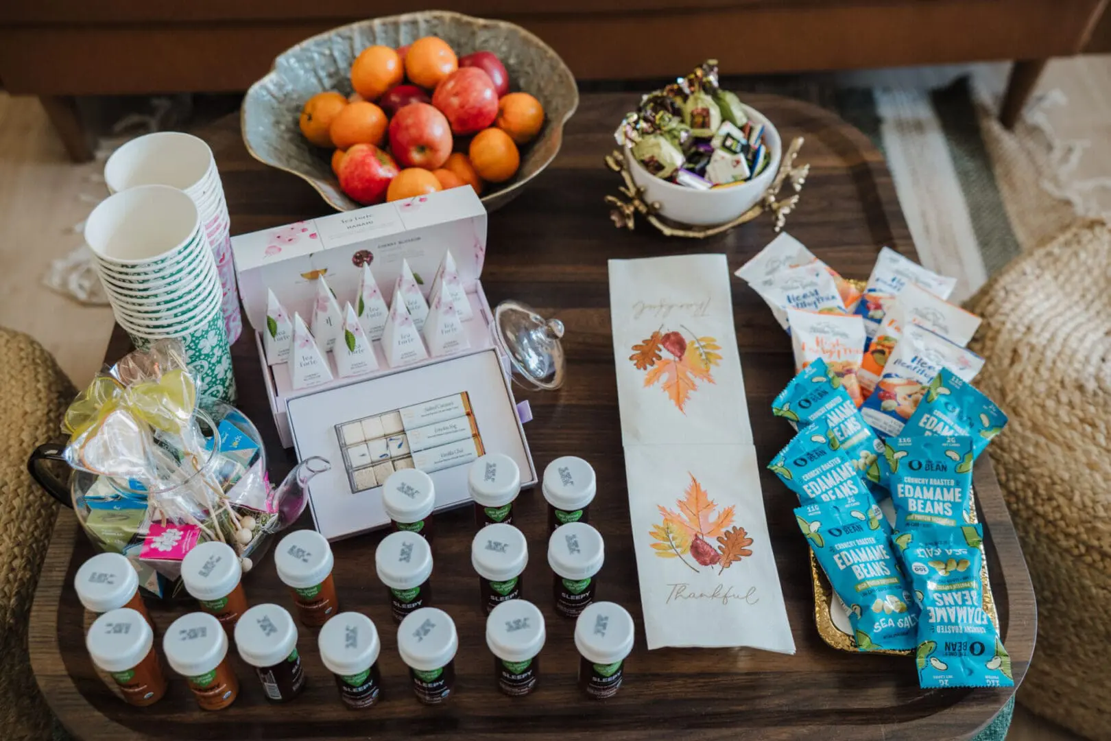 Private event refreshments and gifts at Vitara
