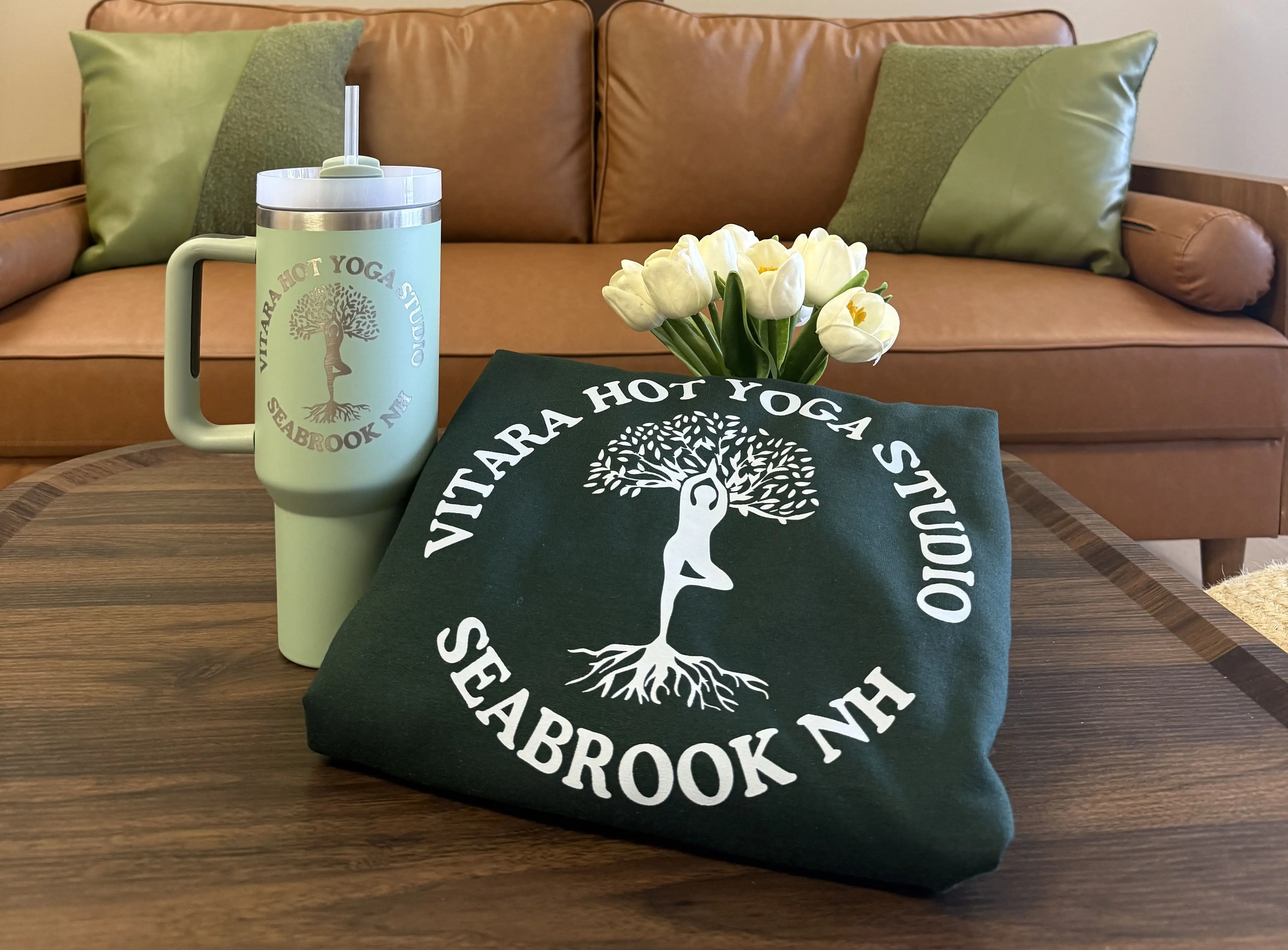 Clean and welcoming Vitara Hot Yoga studio in Seabrook New Hampshire