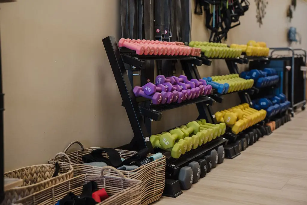 Clean and welcoming Vitara Hot Yoga studio space in Seabrook NH