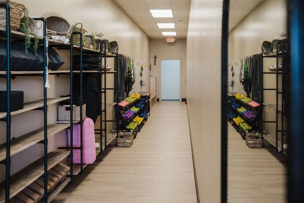 Clean Vitara Hot Yoga studio details in Seabrook New Hampshire
